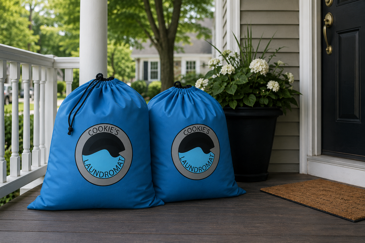 Cookie's Laundromat Bags